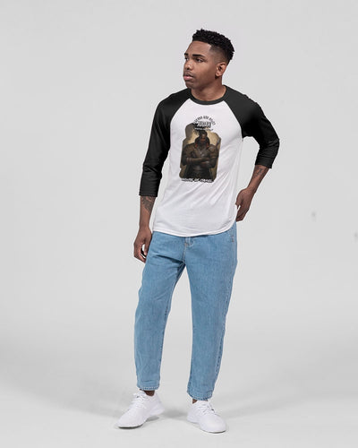 BATTLE AXE 51:20 APPAREL  JUDAH Unisex Three-Quarter Sleeve Baseball Tee | Bella + Canvas