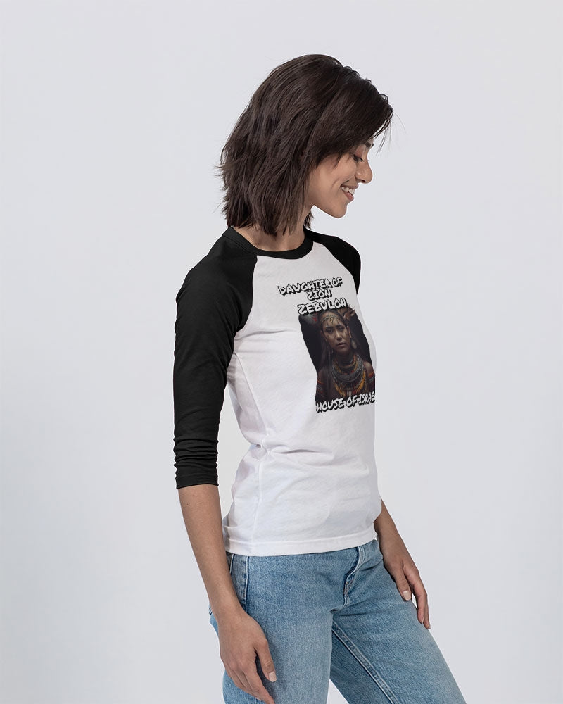 Zebulon Gutemala to Panama Unisex Three-Quarter Sleeve Baseball Tee | Bella + Canvas