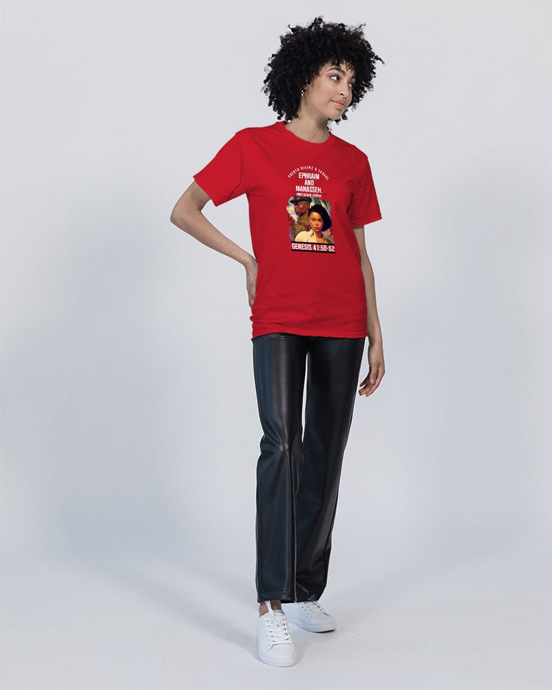 EPHRIAM AND MANNASEH UNISEX TEE | CHAMPION
