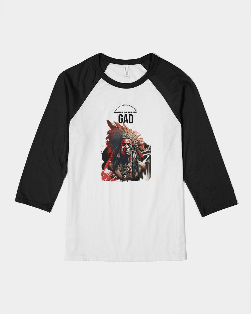 GAD HOI Unisex Three-Quarter Sleeve Baseball Tee | Bella + Canvas