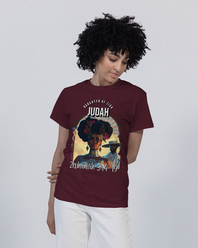 DAUGHTER OF ZION JUDAH ZEPHANIAH 3:14-19 Unisex Heavy Cotton T-Shirt | Gildan