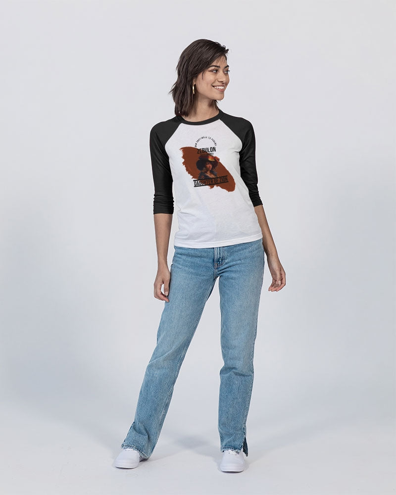 Zebulon Gutemala to Panama Unisex Three-Quarter Sleeve Baseball Tee | Bella + Canvas