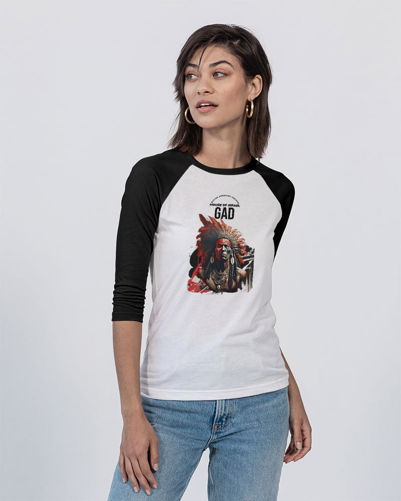 GAD HOI Unisex Three-Quarter Sleeve Baseball Tee | Bella + Canvas