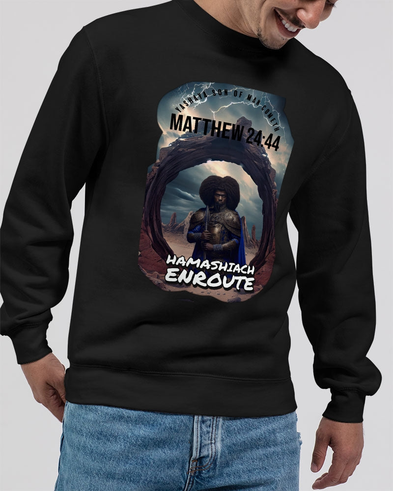 HAMASHIACH ENROUTE Unisex Crewneck Sweatshirt