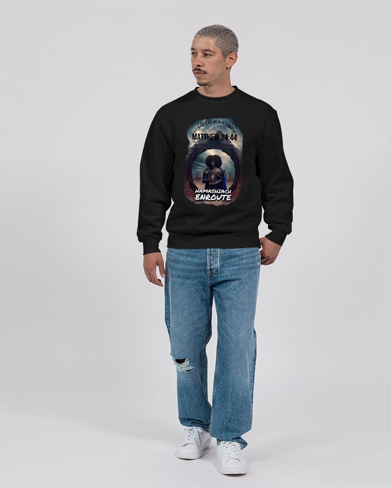 HAMASHIACH ENROUTE Unisex Crewneck Sweatshirt