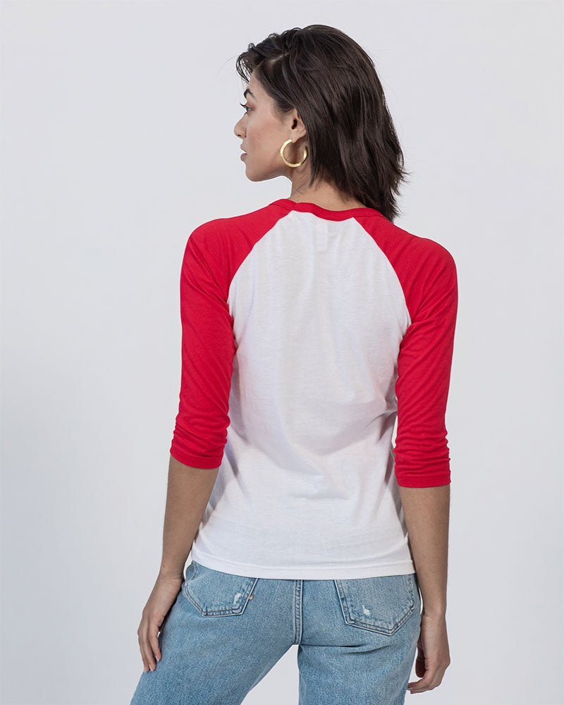 EPHRIAM AND MANNASEH Unisex Three-Quarter Sleeve Baseball Tee | Bella + Canvas