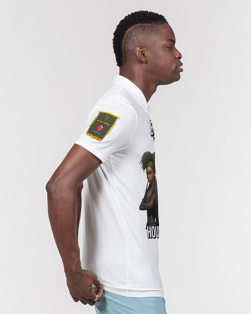 BENJAMIN 2023 Men's Slim Fit Short Sleeve Polo
