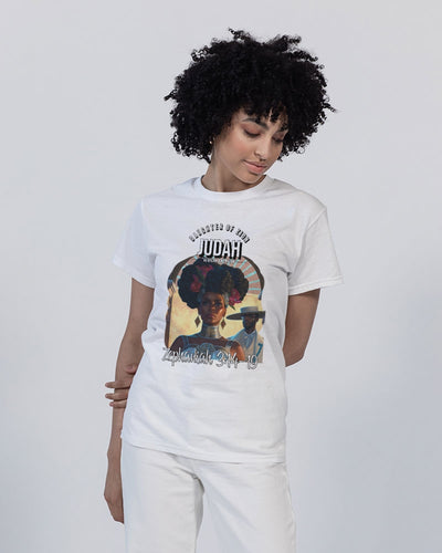 DAUGHTER OF ZION JUDAH ZEPHANIAH 3:14-19 Unisex Heavy Cotton T-Shirt | Gildan