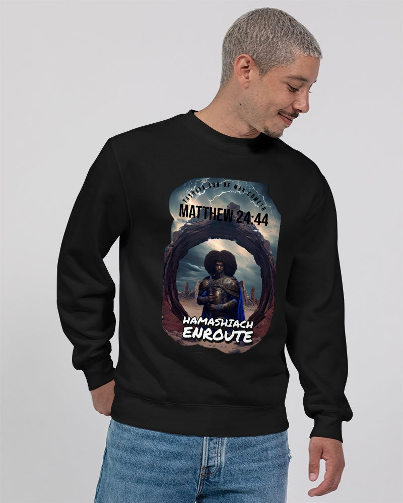 HAMASHIACH ENROUTE Unisex Crewneck Sweatshirt
