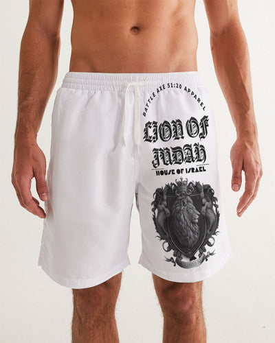 Lion of Judah/ House of Israel Royal Crest Men's Swim Trunk