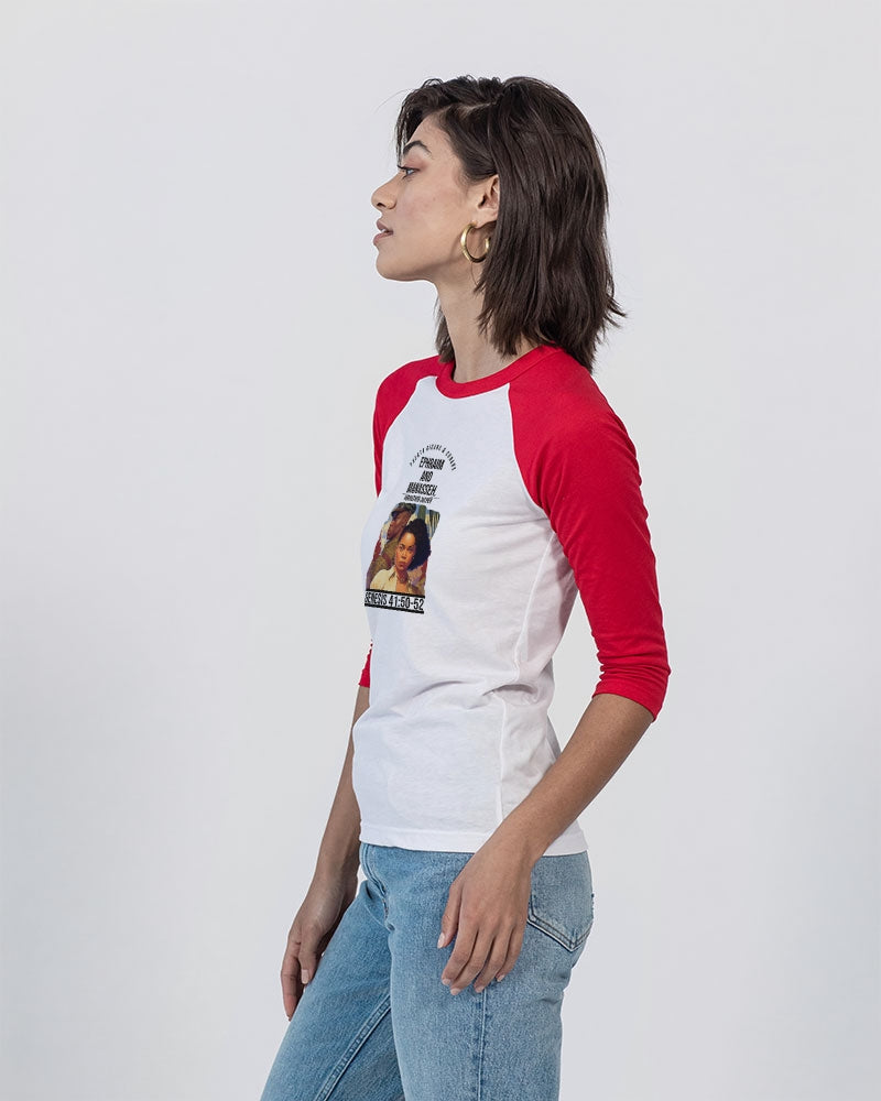 EPHRIAM AND MANNASEH Unisex Three-Quarter Sleeve Baseball Tee | Bella + Canvas