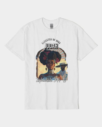 DAUGHTER OF ZION JUDAH ZEPHANIAH 3:14-19 Unisex Heavy Cotton T-Shirt | Gildan