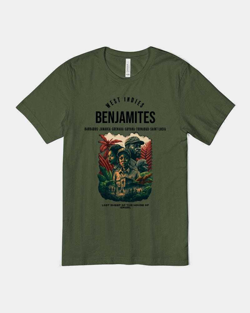 Benjamites West Indies House of Israel Unisex Jersey Tee | Bella + Canvas