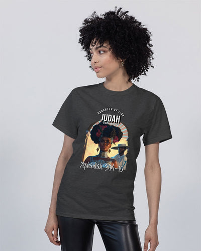 DAUGHTER OF ZION JUDAH ZEPHANIAH 3:14-19 Unisex Tee | Champion