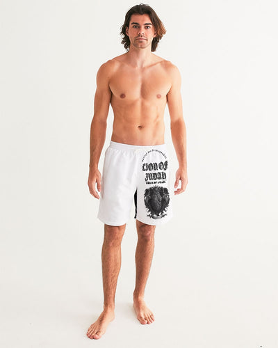 Lion of Judah/ House of Israel Royal Crest Men's Swim Trunk