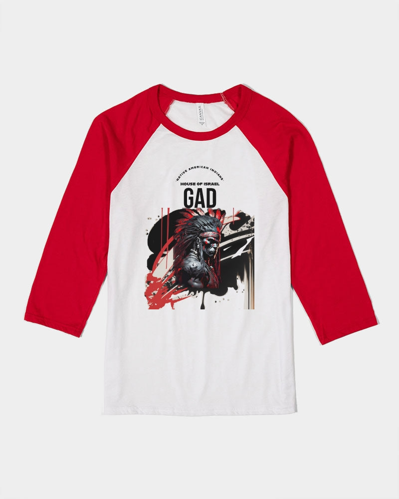GAD House of Israel Unisex Three-Quarter Sleeve Baseball Tee | Bella + Canvas