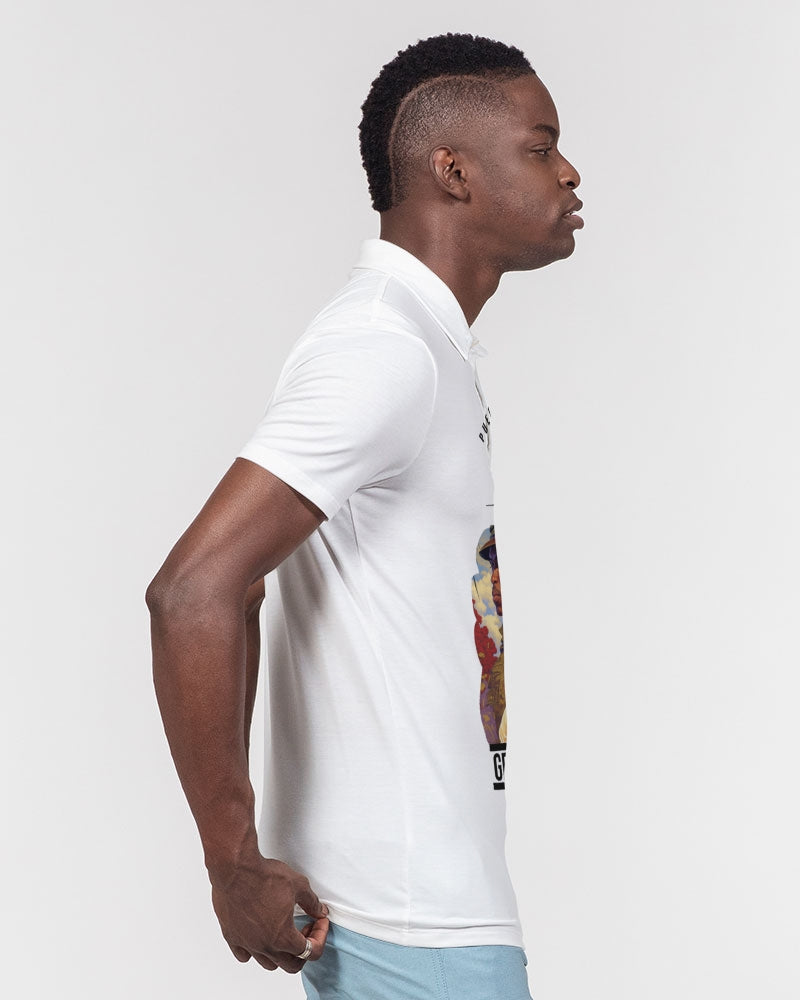 EPHRIAM AND MANNASEH Men's Slim Fit Short Sleeve Polo